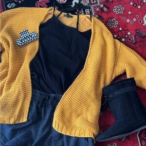 *mySTYLE Women's Long Black Cami - Black